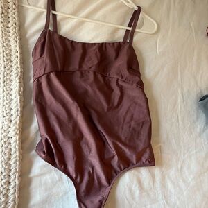 Urban Outfitters Mauve Bodysuit